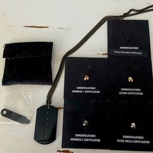 MAC necklace/ MAC Certification necklace
